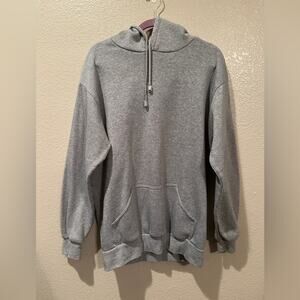 Original Deluxe Simple Grey Hoodie Sz L
